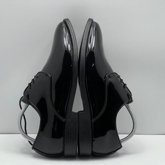 Fabian Couture S110-M Black Upper Plain Toe Derby Mens 10.5M Dress Shoes - Picture 5 of 9